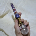 Tibetan healing stick with dorji and lazurit. Image 10