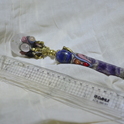 Tibetan healing stick with dorji and lazurit. Image 12