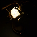 Светильник - ночник «Магическое дерево» с шаром из цитрина и горным хрусталем. Фото 19